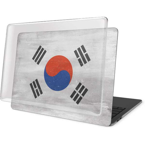 South Korean Flag Distressed MacBook Pro 13in (2020) Case plus Skin